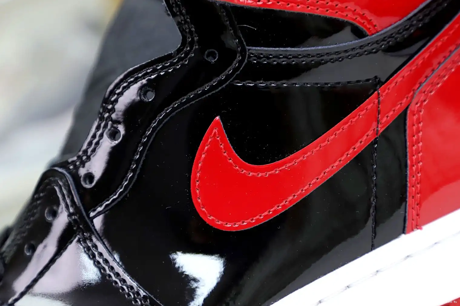 BRED 1 AIR OG Kimikick HIGH JORDAN PATENT 0604